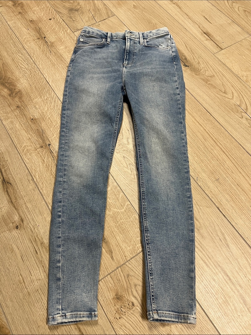 Free People Krissy Light Blue Skinny Jeans